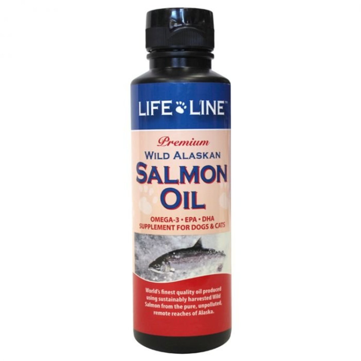 Pet Honesty Wild Alaskan Salmon Oil, Omega-3 Fish Oil for Dogs and