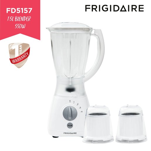 Frigidaire FD5157 220-240V 50/60Hz 550W Blender With 2 Grinder Attachments