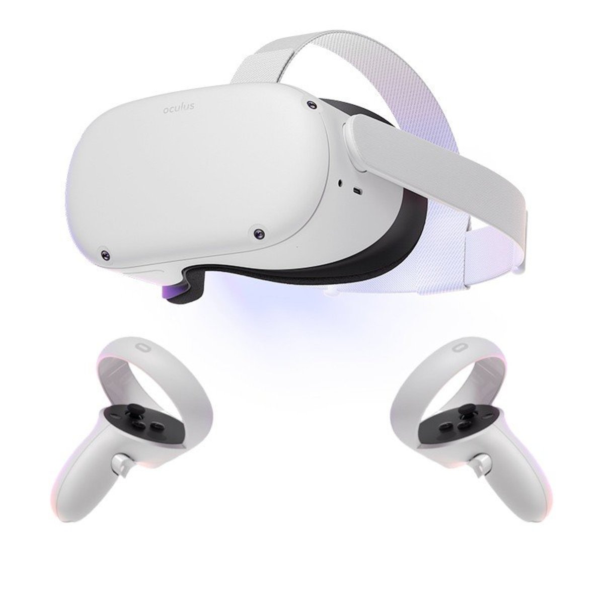 Quest 2 All-in-One VR  虛擬實境頭戴式遊戲裝置 (128GB) (平行進口)