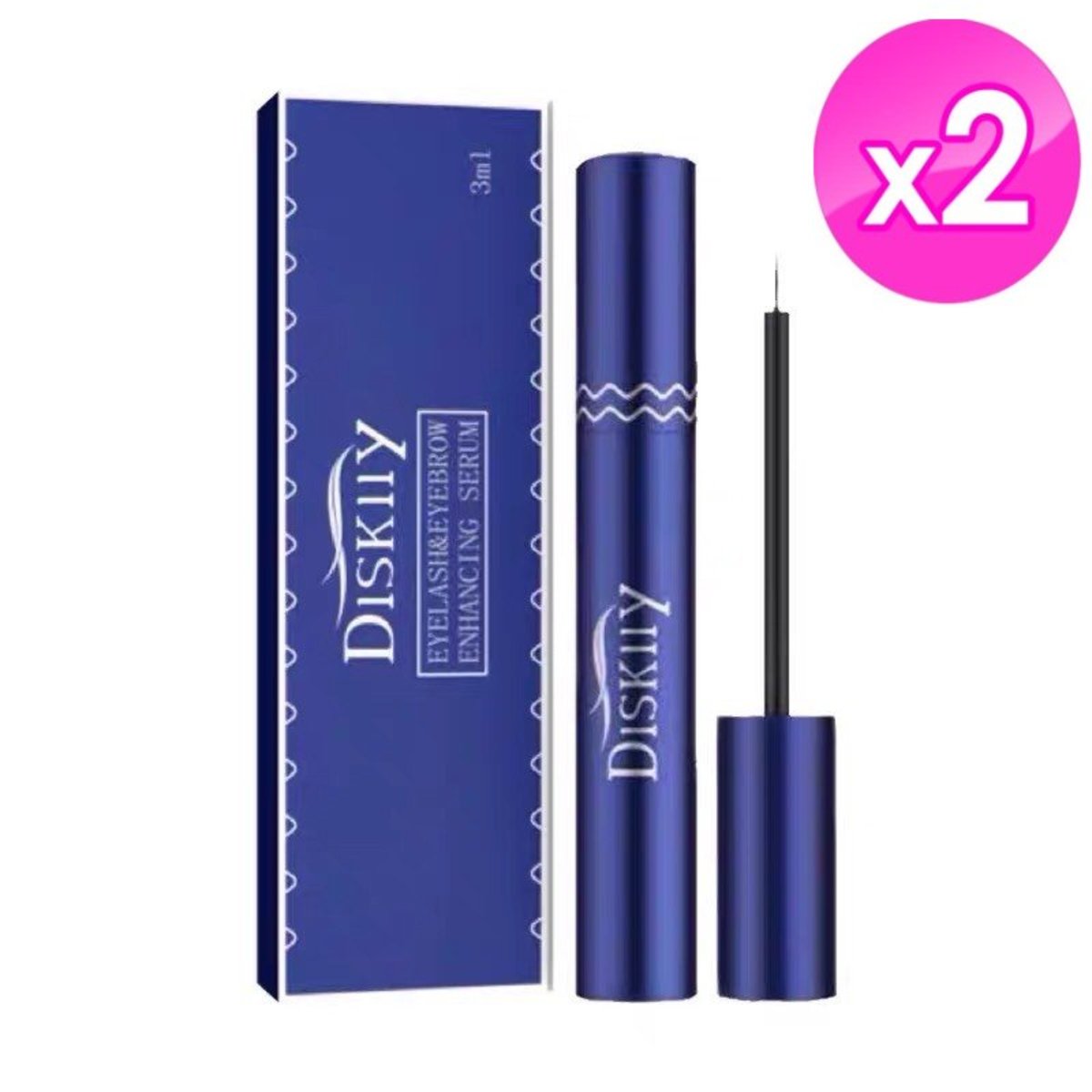 DISKIIY | 睫毛急急增長液 3ml 【 x2支】[品牌授權] [原裝行貨] | HKTVmall 香港最大網購平台