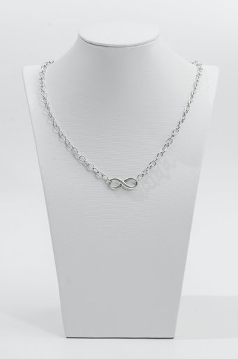 silver tiffany infinity necklace