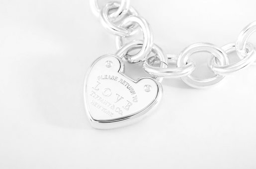 tiffany heart shaped bracelet