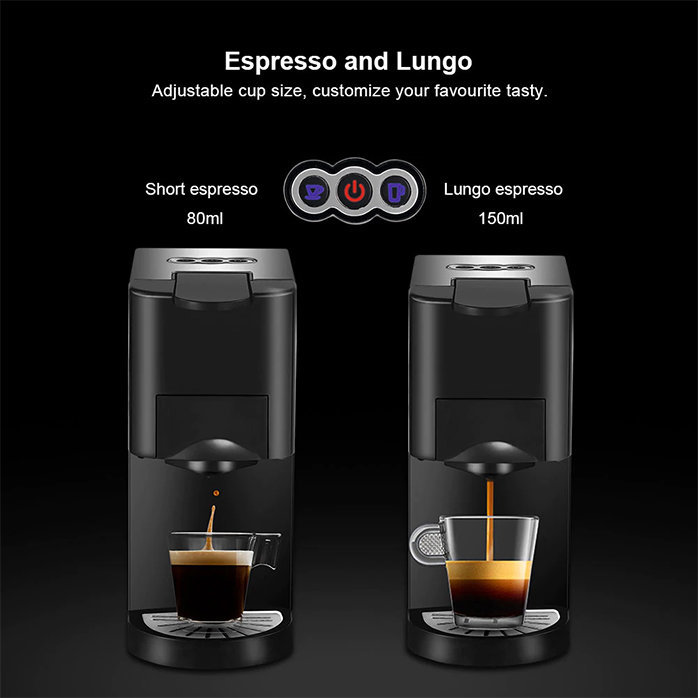 Nero Nobile Ababica Coffee Capsule Packages Multi Function Coffee Capsules Machine 3in1 Color Black Hktvmall The Largest Hk Shopping Platform