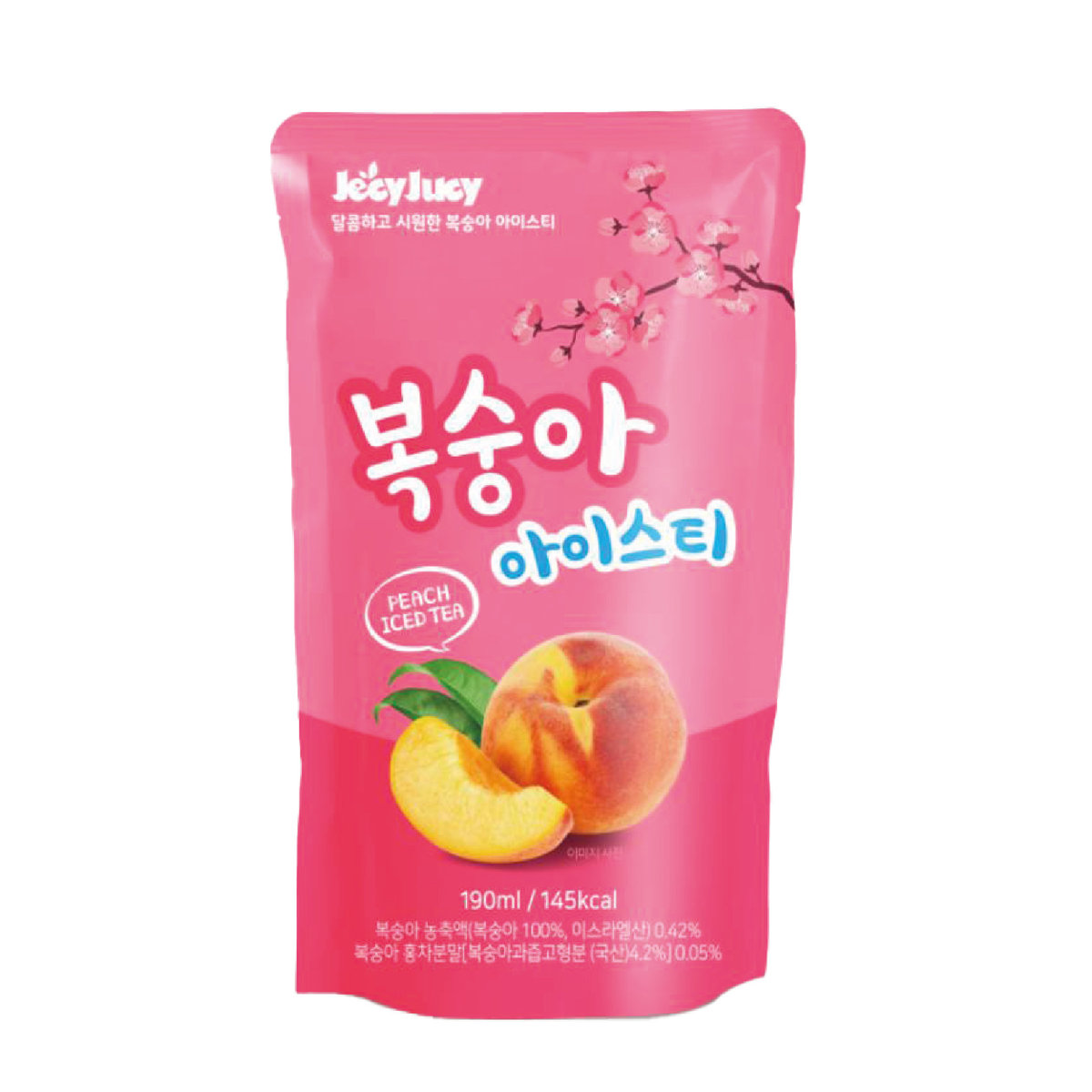 Jecyjucy 韓國熱賣 Jecyjucy Peach Iced Tea 190ml X 10ea Expiry Date 15 6 22 Hktvmall The Largest Hk Shopping Platform