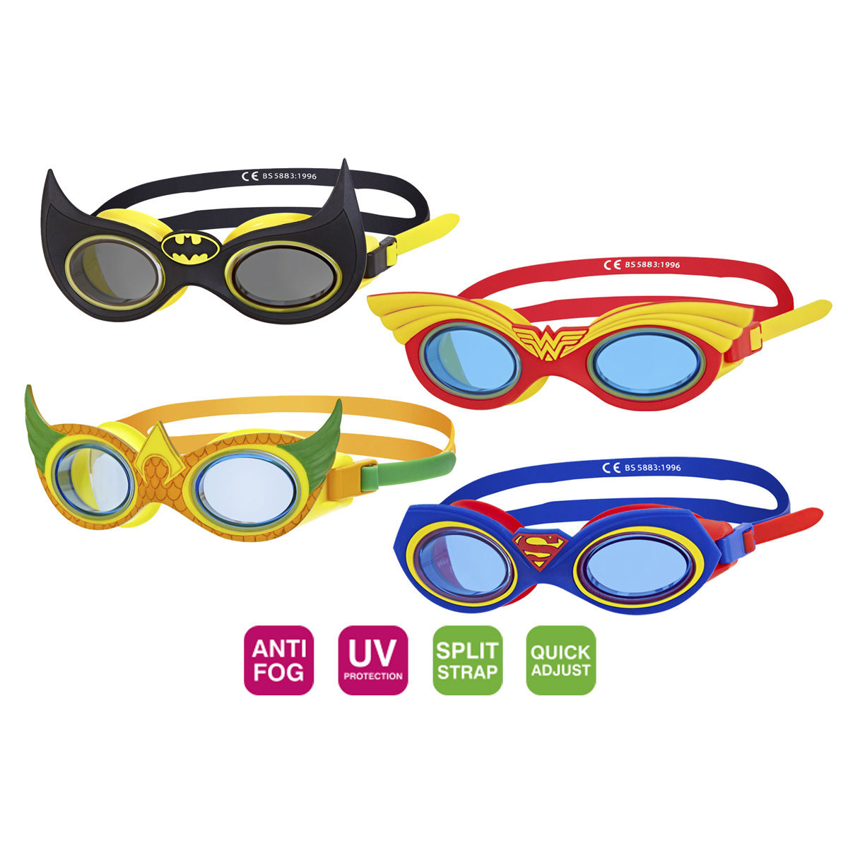 ZOGGS | DC Batman Character Goggle (6-14 Yrs) | Color : Black | HKTVmall  The Largest HK Shopping Platform