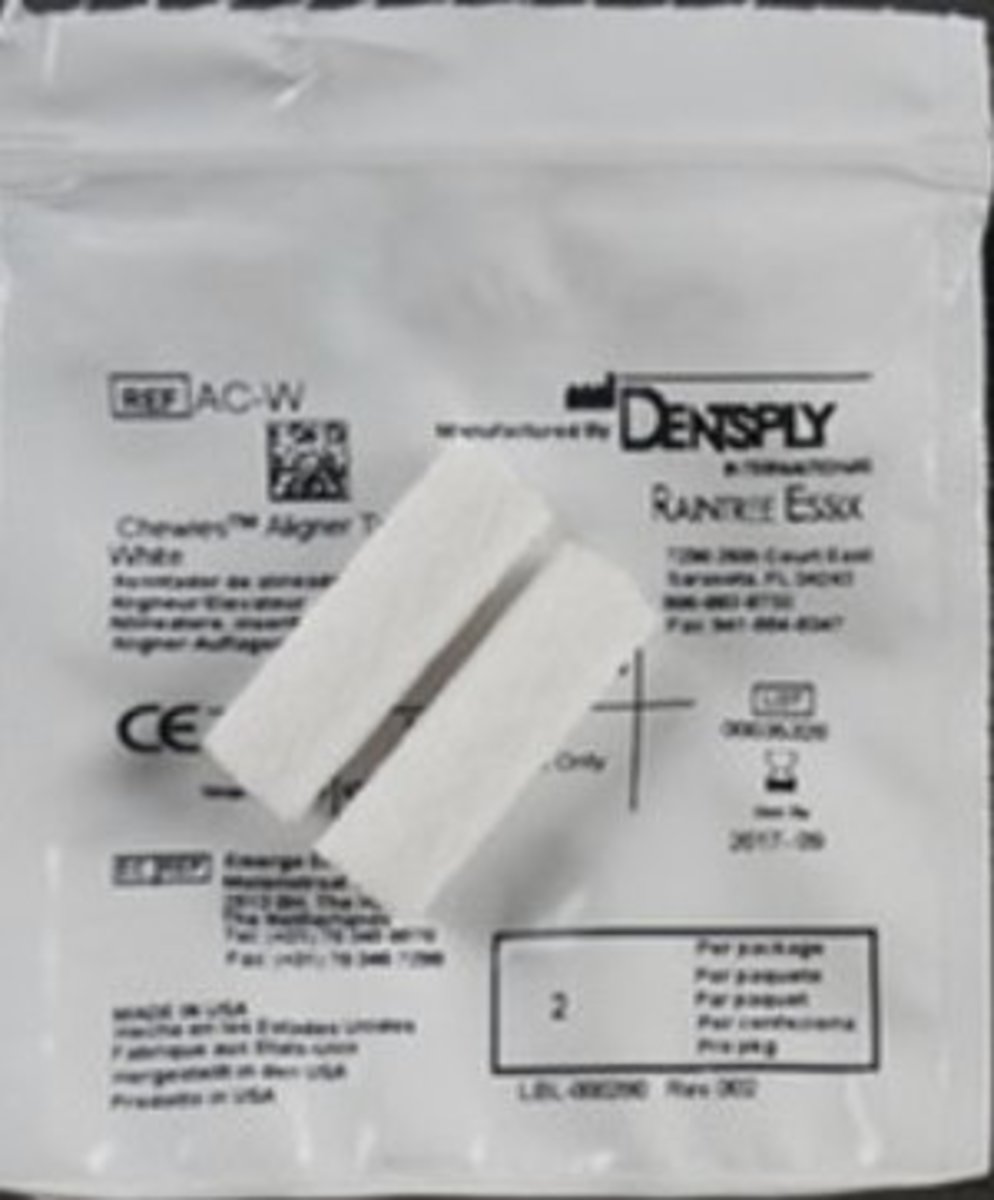 [Authorized Goods] Chewies for Aligner Trays (2 Chewies per Bag) ,exp. 2026/06/26