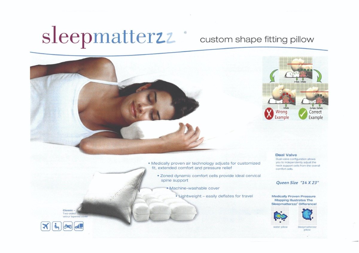 sleepmatterzzz pillow