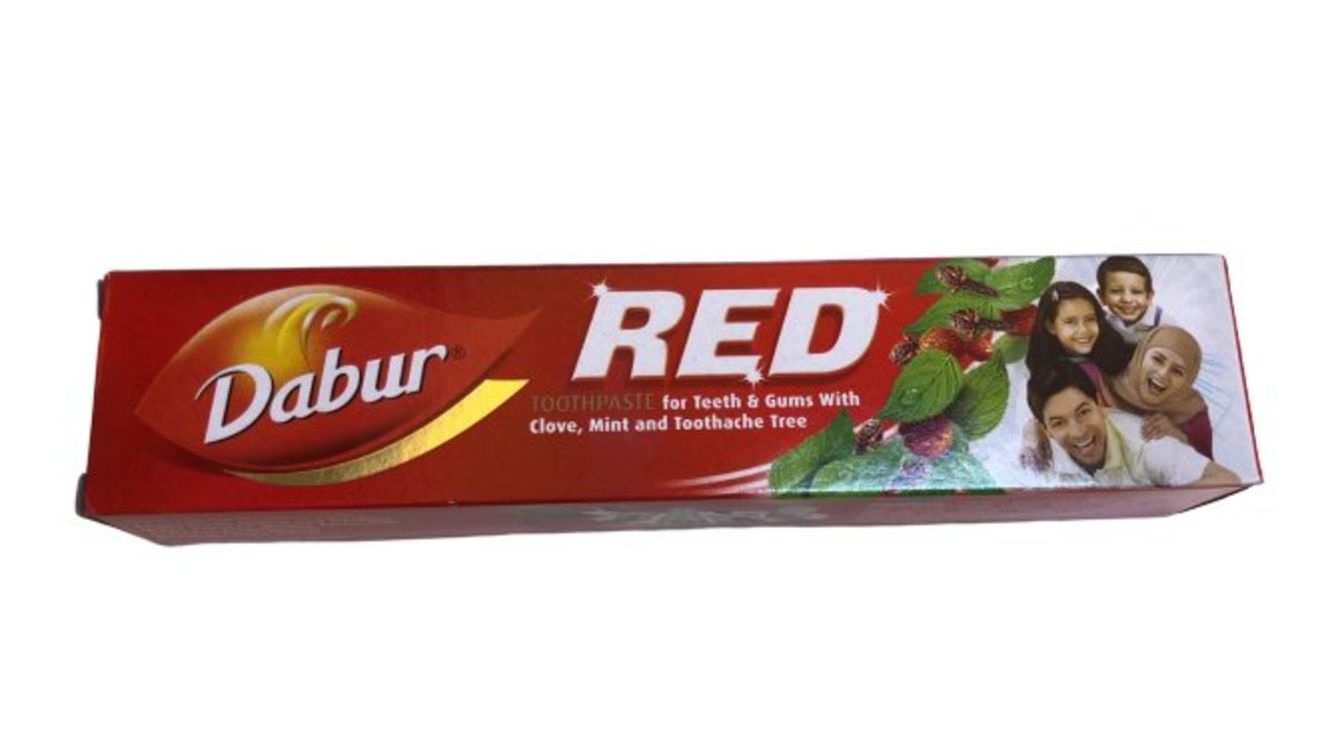 草本牙膏 Dabur Red Toothpaste 200g x 2枝