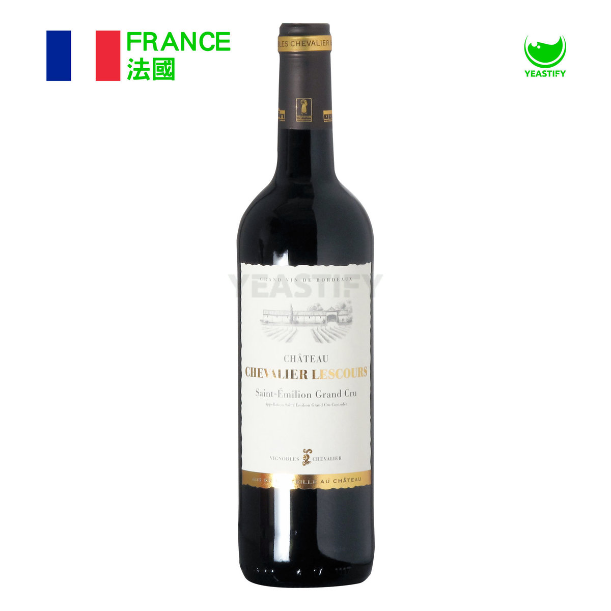 Château Chevalier Lescours Saint-émilion Grand Cru 2019 Prix