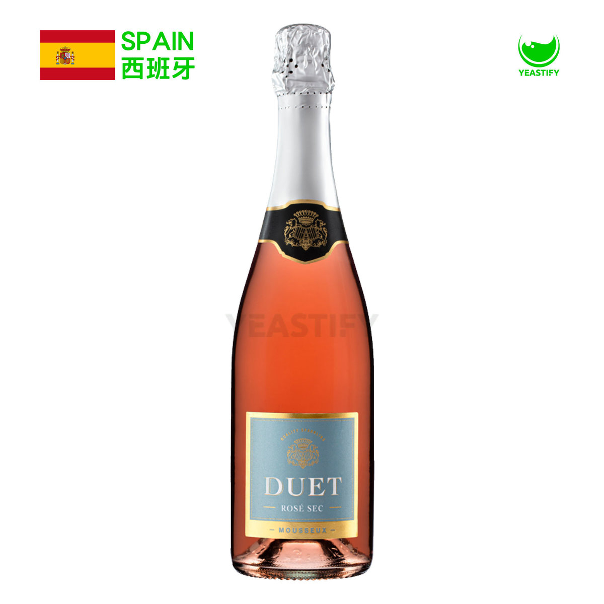 二重奏 粉紅氣酒