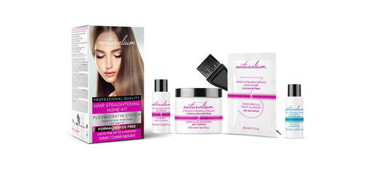 naturalium hair straightening home kit