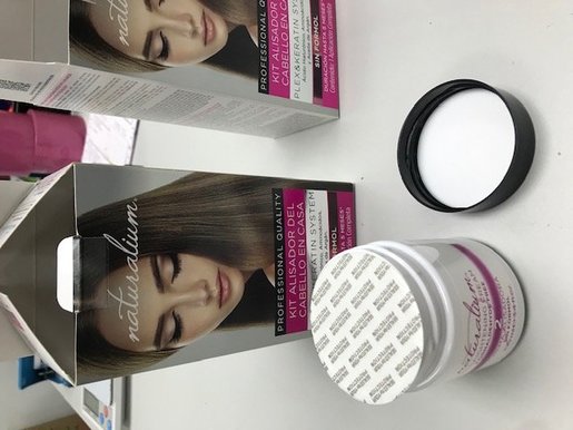 naturalium hair straightening home kit