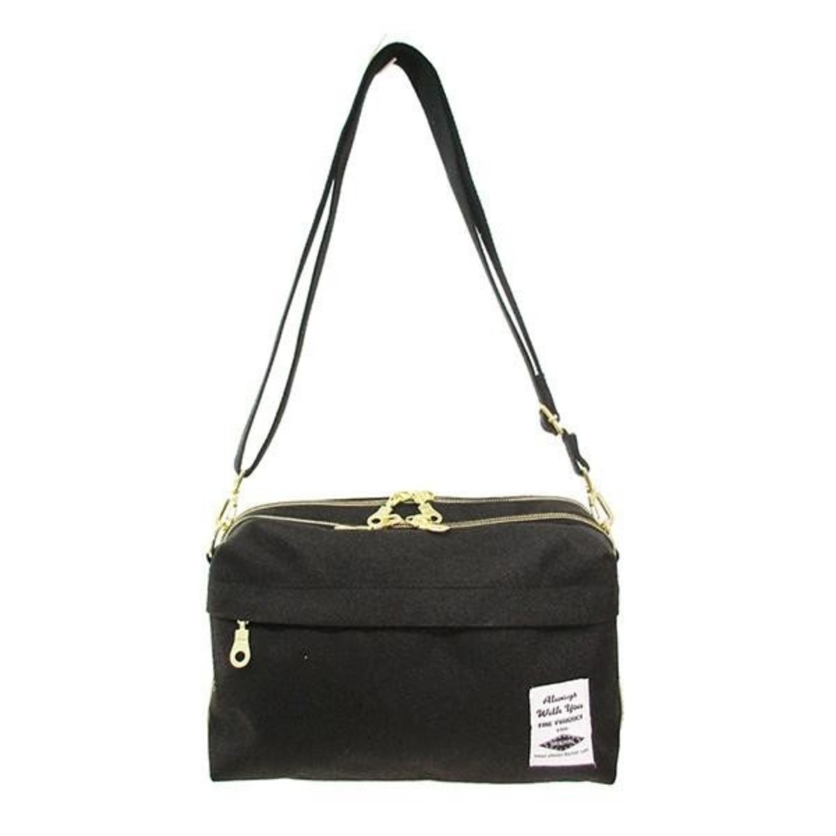 POLKA POLKA Cross Body Bag- Black-Size Large [Parallel Imports Product]