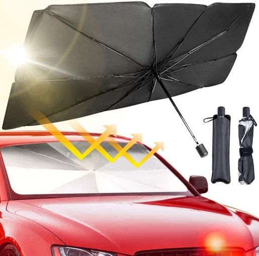 car windscreen sun shade