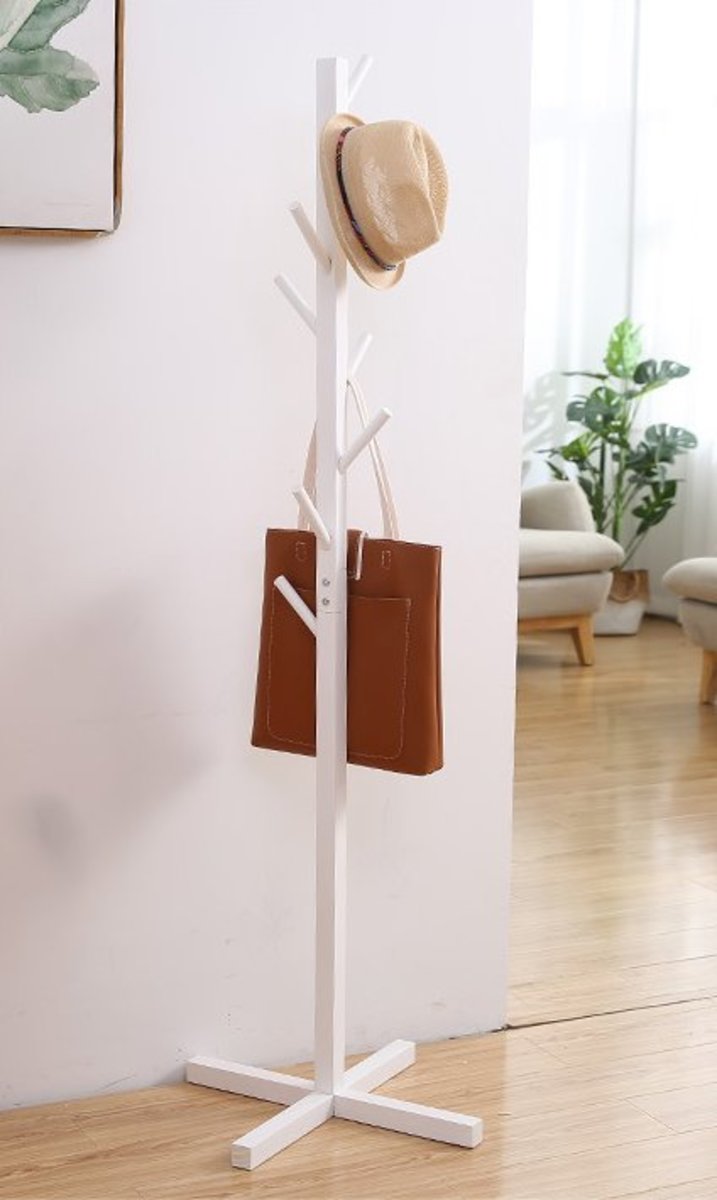 Tokyo Yen White Multi Function Floor Standing Tree Branch Coat Rack Hktvmall Online Shopping