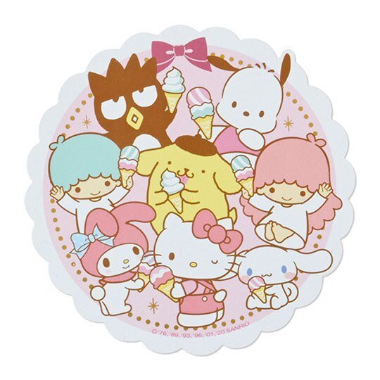 Sanrio characters Big sticker 2021_ Hello Kitty / Little Twin Stars / –  ☆CocoaStars☆ Japanese Stickers