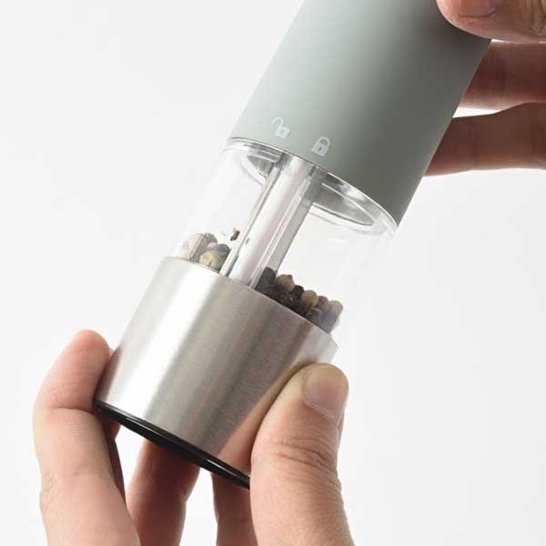 bruno auto spice mill with led light