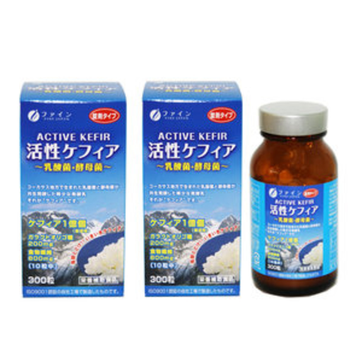 日本 ACTIVE KEFIR 乳酸菌酵母菌 兩瓶優惠套裝平行進口 ( 共600粒 )