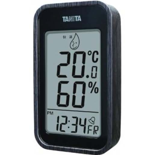 IR-807 Digital Hygrometer Temperature Humidity Meter LCD Clock