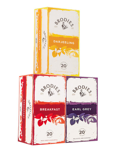 Brodies English Classic Series Breakfast Tea Earl Grey Tea Darjeeling Tea 3 Packs Hktvmall Online Shopping