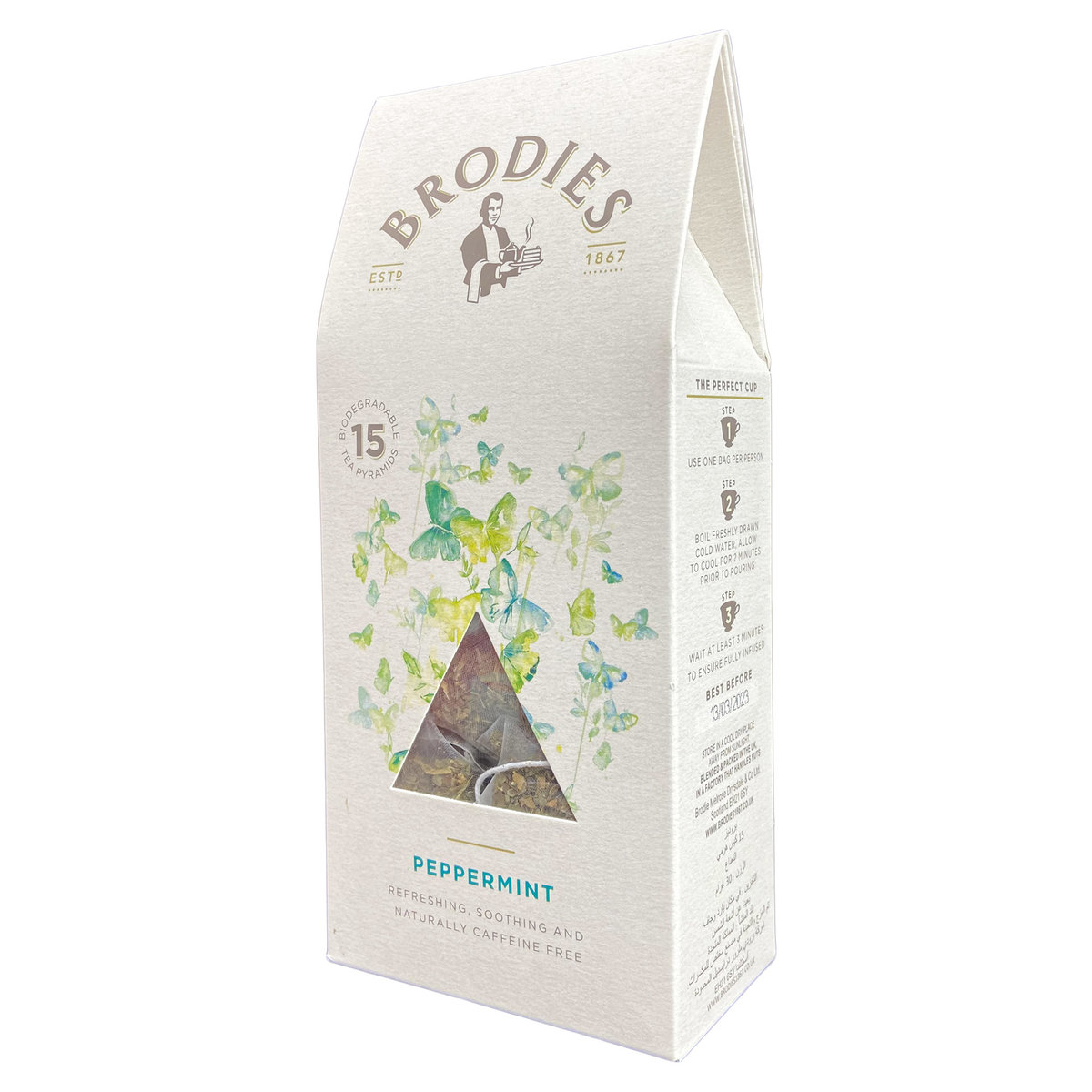 Peppermint Pyramid Tea Bag