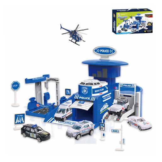 police garage toy