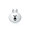 LINE FRIENDS Collection: CONY 18K/750 White Gold Earring (Single)
