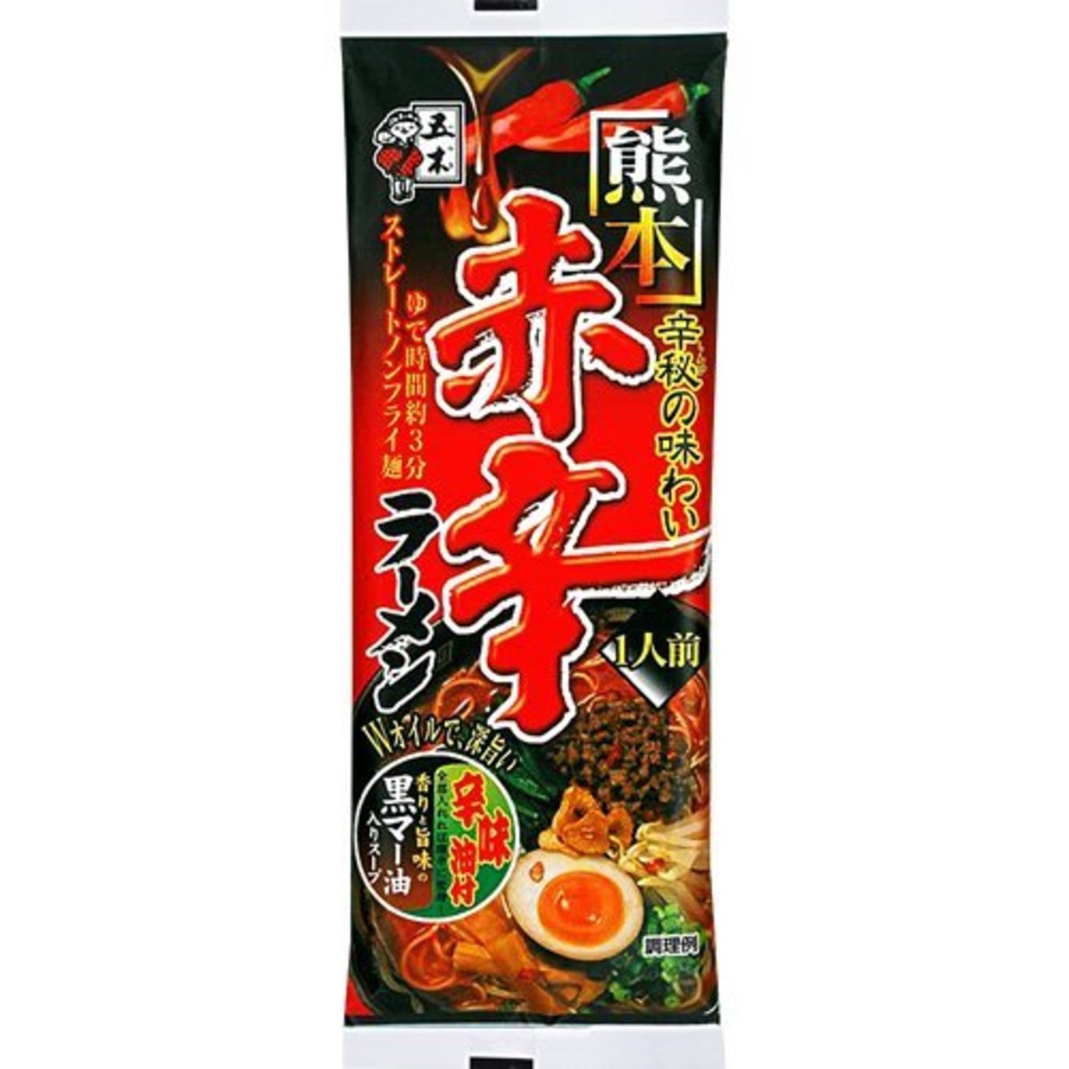 Itsukifoods Itsuki 日本熊本辣味赤辛豚骨風風拉麵 1人前 103g Hktvmall Online Shopping