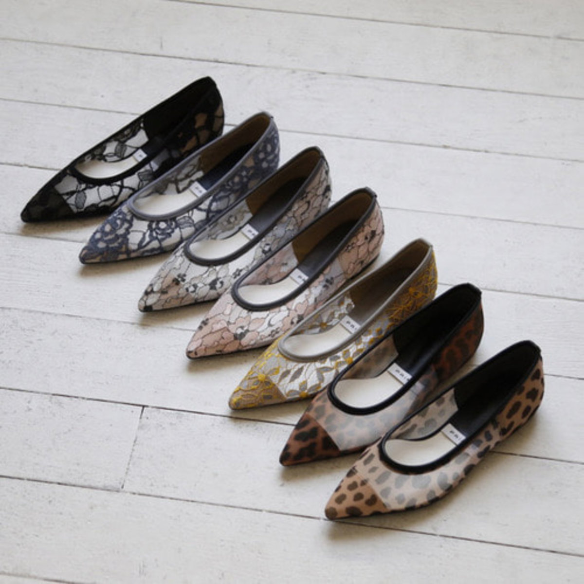 Seoul Ladies Prima Flower Lace Flat Shoes Pr1803 Hktvmall