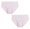 Girl's Modal Mid-Rise Bikini Panties(2pcs pack)