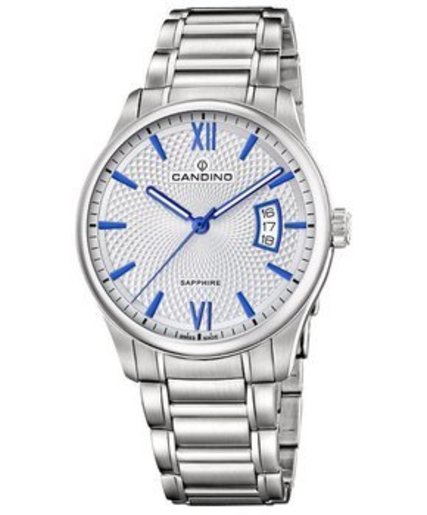 quartz watch silver