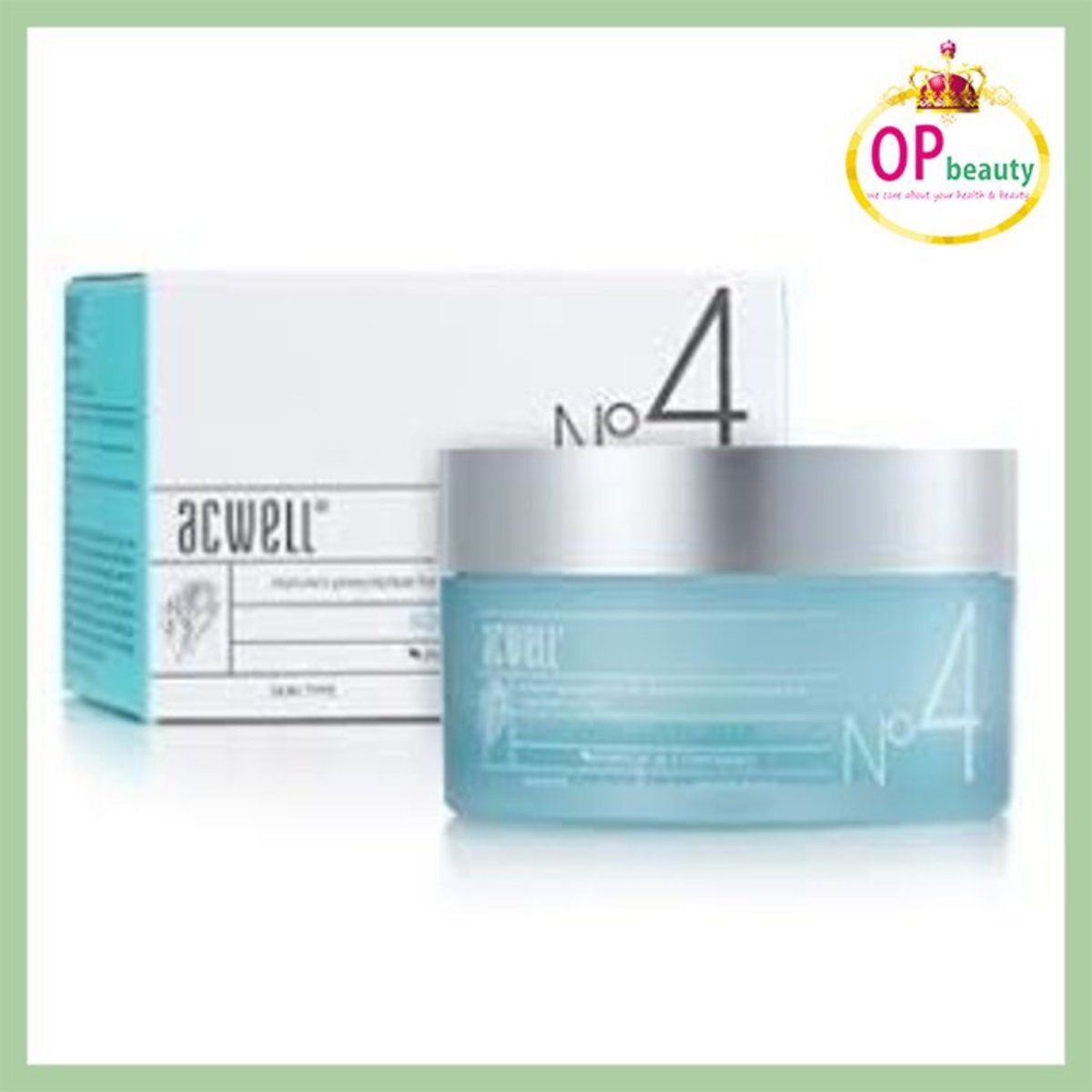 ACWELL No4 Aqua Clinity Cream 50ml 8809129641345 Parallel Imports 