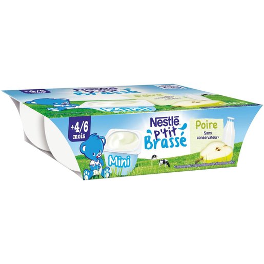 Nestle Nestle Baby Food Pear Yogurt 6x60g Hktvmall The Largest Hk Shopping Platform