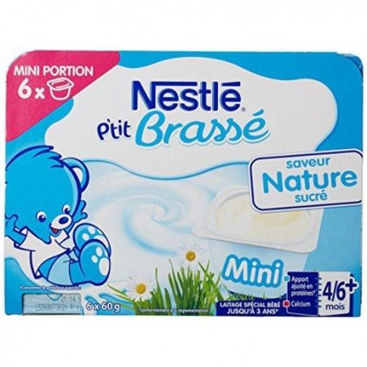 Nestle Baby Food Plain Yogurt 6x60g Hktvmall The Largest Hk Shopping Platform