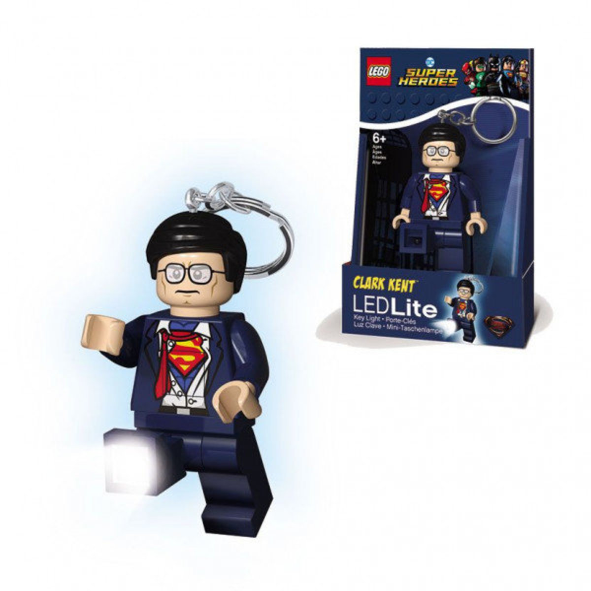 Lego Lego Dc Super Heroes Clark Kent Key Light With Battries Hktvmall Online Shopping - details about game roblox key lanyard mobile phone neck strap badge holder hang rope