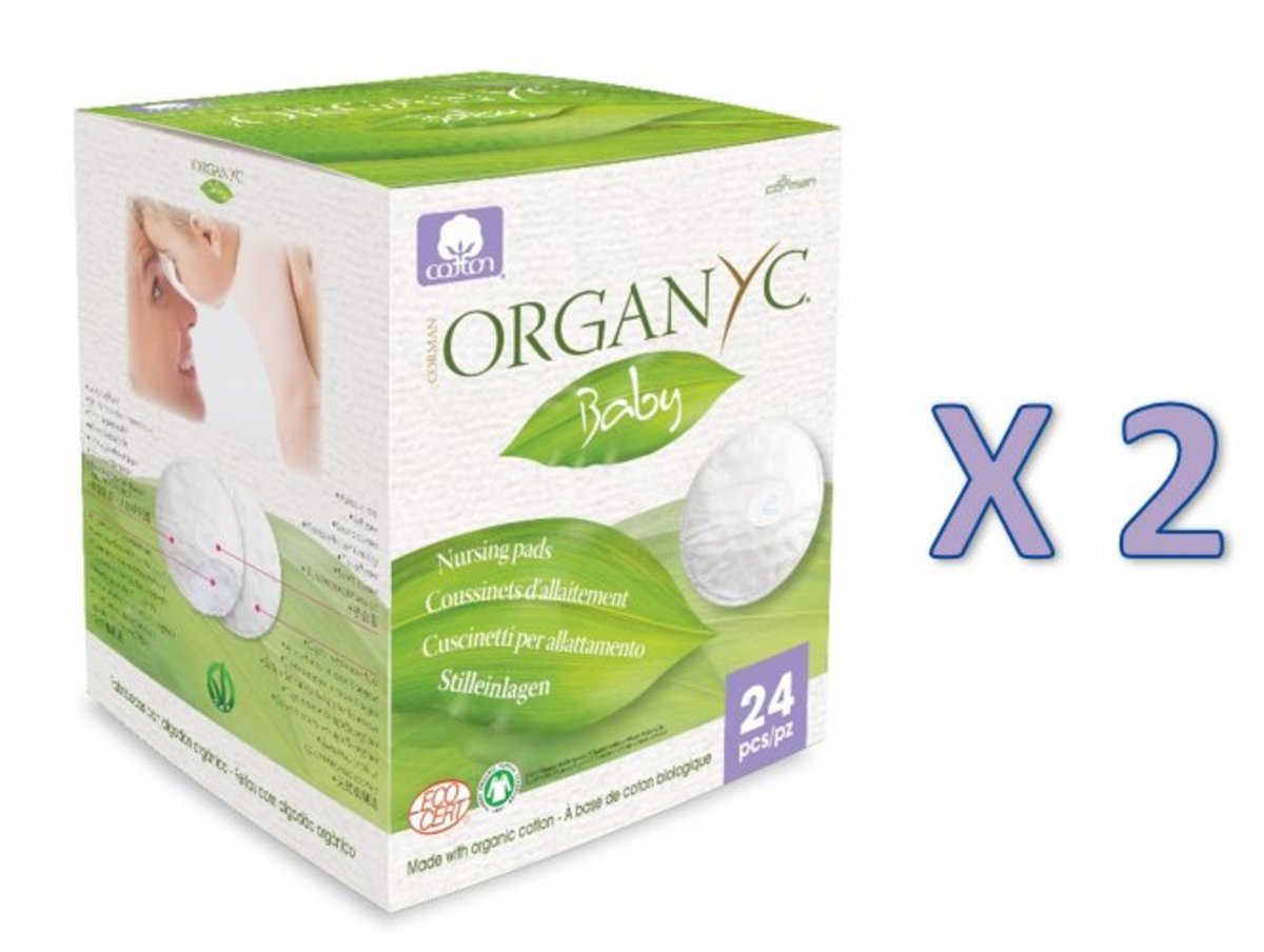 ORGANYC Baby Organic Cotton Nursing Pads (Best before 03/05/2022