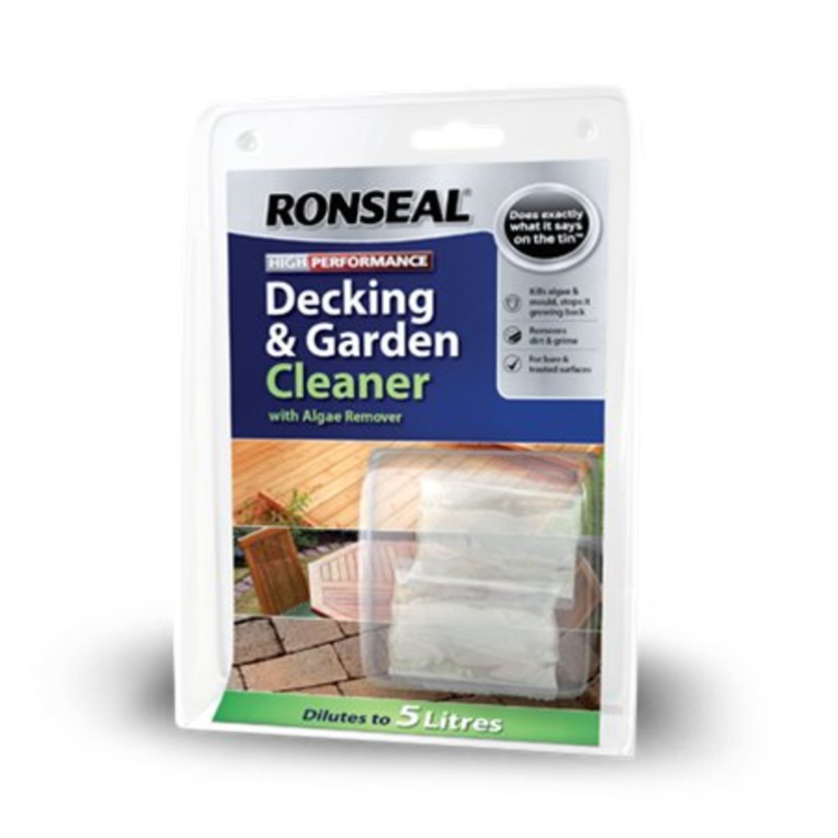 Ronseal [SOLD OUT] High Performance Decking & Garden Cleaner Sachets