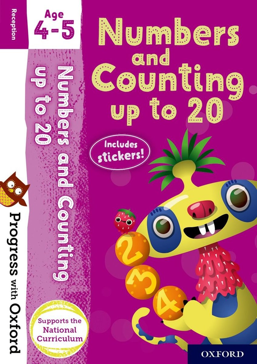 【4至5歲系列】Progress with Oxford: Numbers and Counting up to 20 Age 4-5｜牛津大學出版社