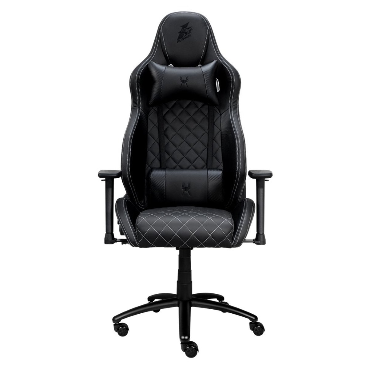 K2 Gaming Chair (黑色白線版) 電競椅 遊戲扶手椅 高背椅 3D #GamingTop #千元電競櫈