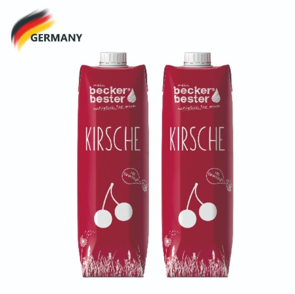 Direct Pressed Cherry Nectar (Not-From-Concentrate) 1L x2