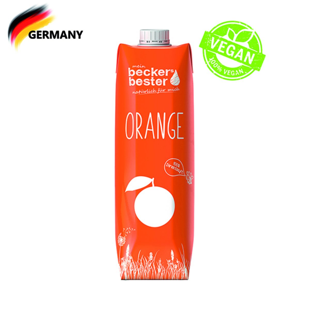100% Direct Pressed Orange Juice (Not-From-Concentrate) 1L