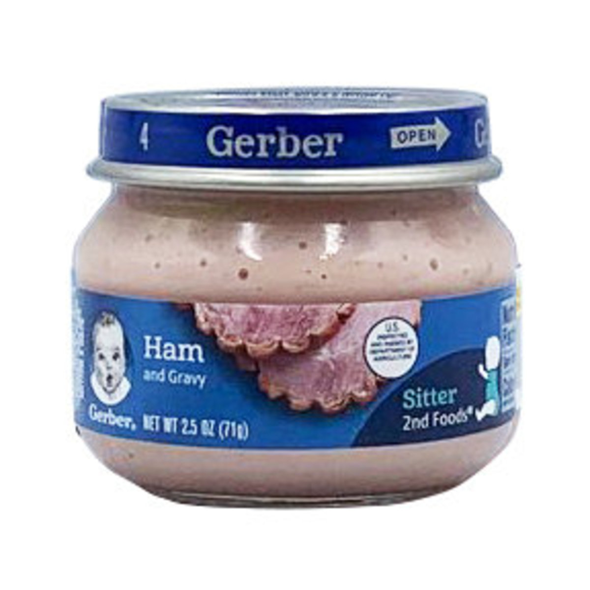 gerber ham and gravy baby food