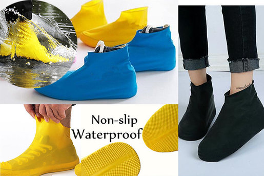 black non slip waterproof shoes