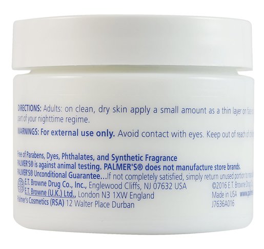 palmer's skin success fade cream night
