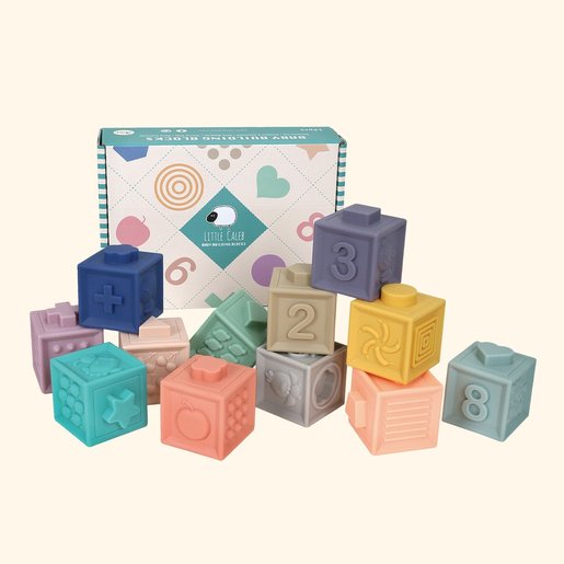 silicone baby blocks