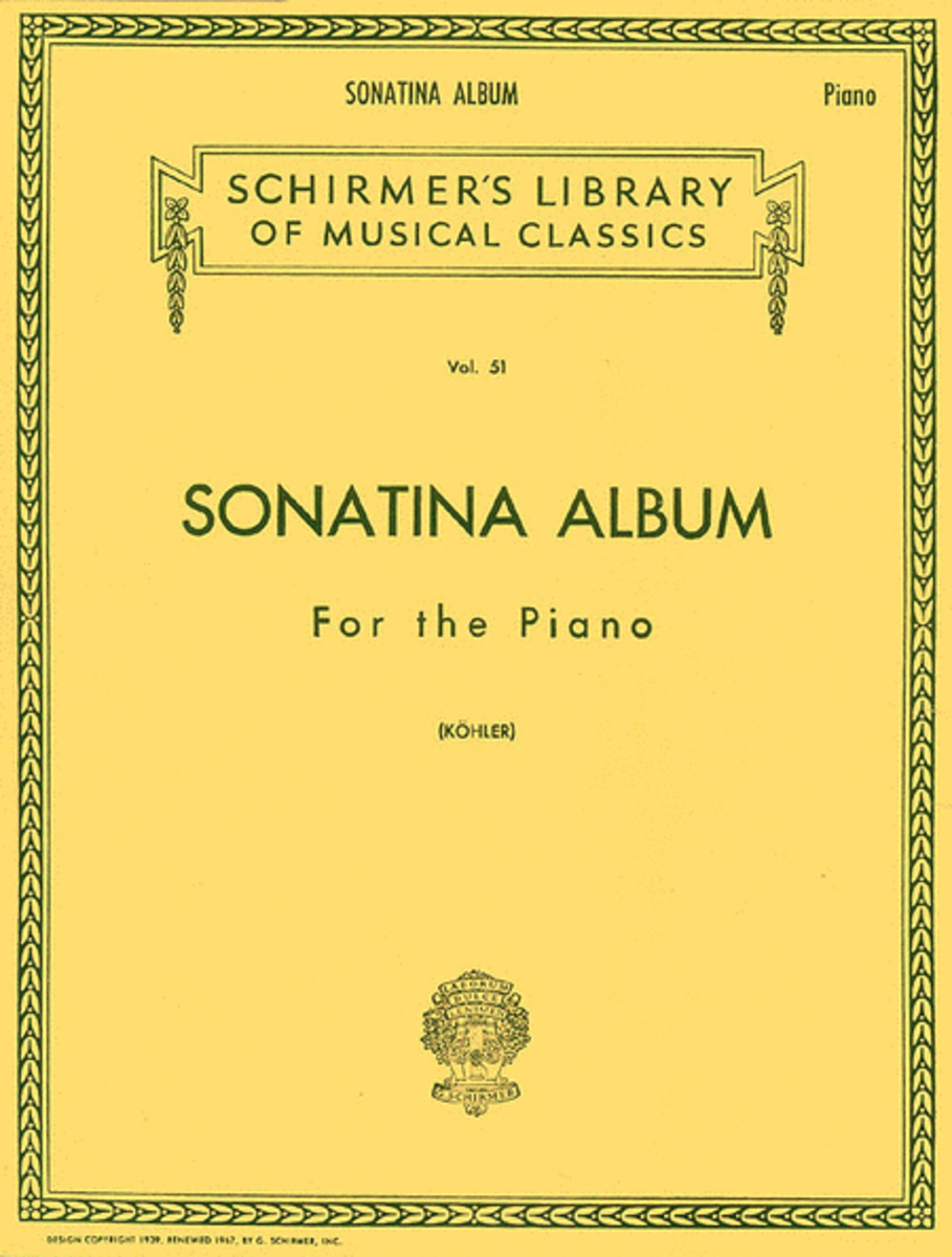 SONATINA ALBUM Volume 51