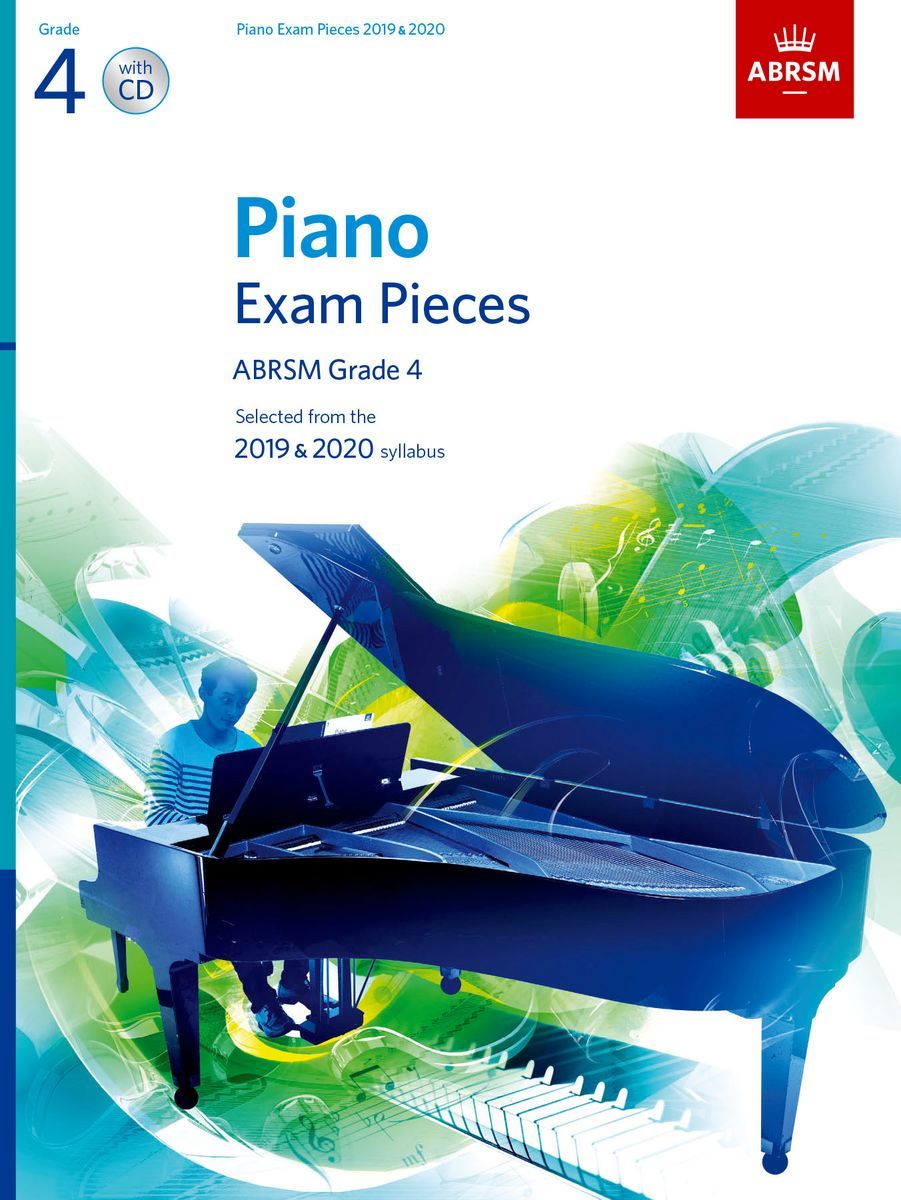 ABRSM Grade 4 Piano Exam Pieces 2019 & 2020 with CD