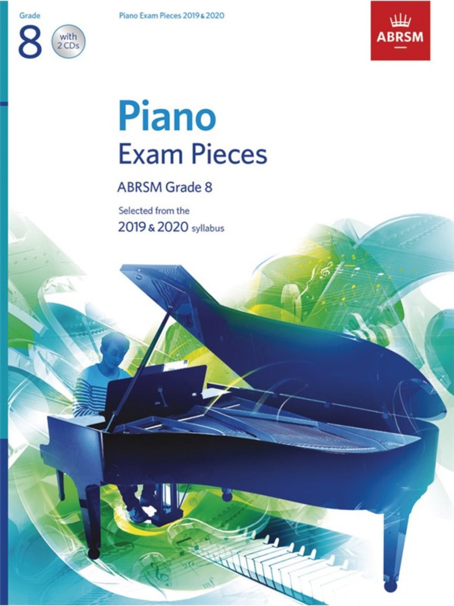 ABRSM Grade 8 Piano Exam Pieces 2019 & 2020 with 2CD