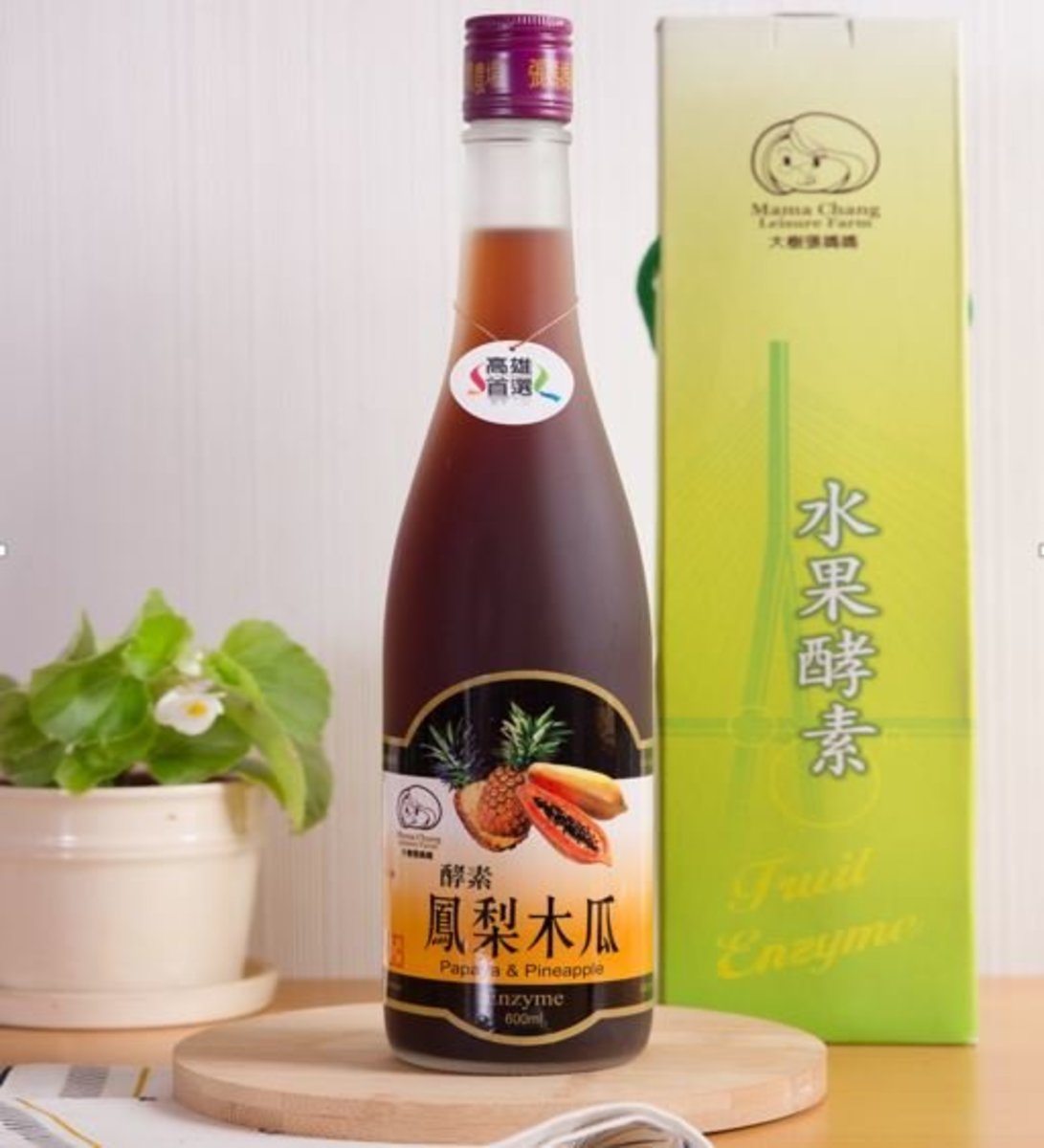 鳳梨木瓜酵素(600ml)