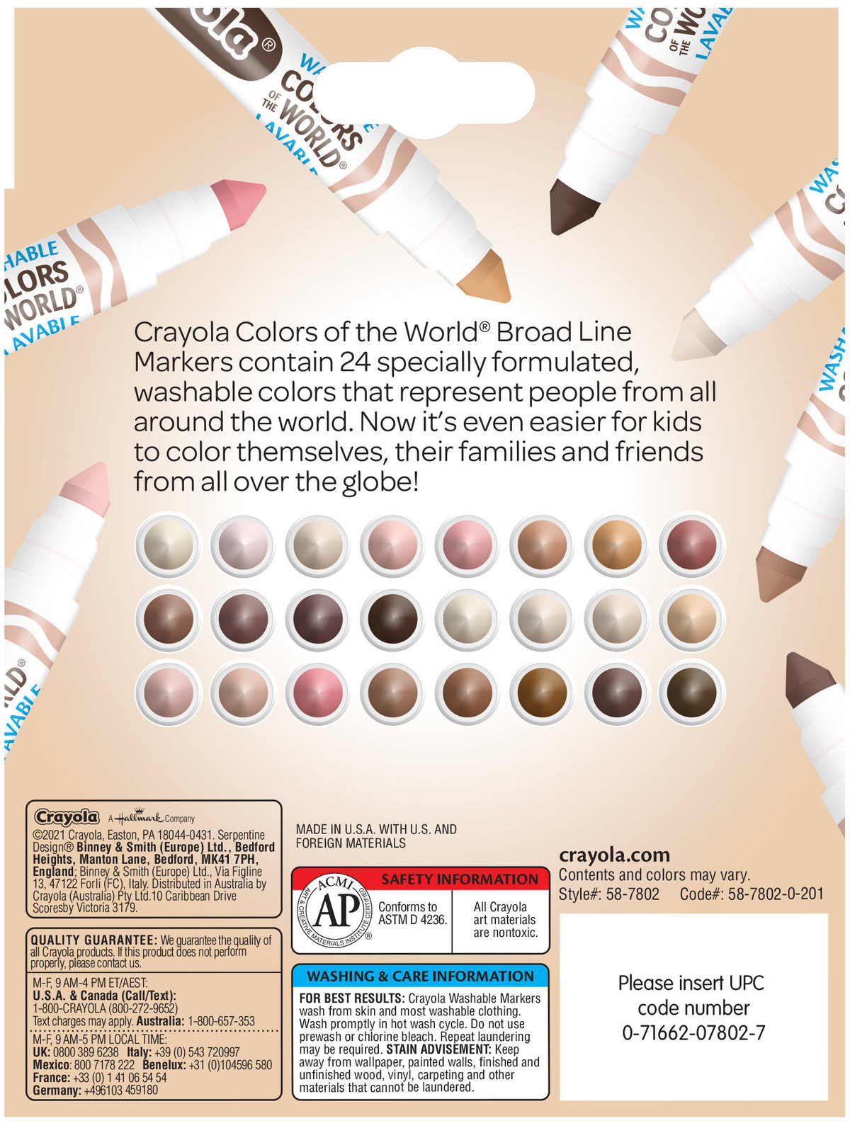 Crayola Colors of the World Skin Tone Crayons & #TrueSelfie